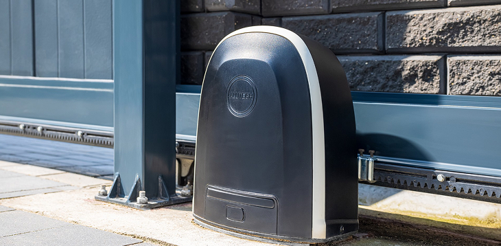 Умный привод для откатных ворот ALUTECH Roteo RTO‑2000MKIT‑Sm + модуль Wi‑fi